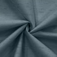 thumbnail image 6 of Vienna Total Blackout Foamback Tab Top Curtain Panel Pair each 52" x 84" in Blue, 6 of 6