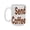 white, variant on "Send Coffee" 15oz Playful Ceramic Mug - Fun & Functional Drinkware for Coffee Enthusiasts