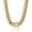 14K gold necklace - 10mm, variant on 14K Gold-Plated Miami Cuban Chain, 316L Stainless Steel Necklace or Bracelet with Ice Diamond Clasp, Perfect for Men and Women (Christmas Gift)