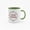 Light Green, variant on 11 Ounce "Loved Always" Ceramic Mug with Smiling Faces & Hearts Design - Black Handle Coffee Cup for Daily Use