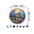 thumbnail image 5 of Acrylic Puzzles Suncatcher, 7.4 Inch Hummingbird Window Suncatcher Acrylic Puzzle, DIY Acrylic Suncatcher Jigsaw Puzzle Home Decor Art Gift, 5 of 5