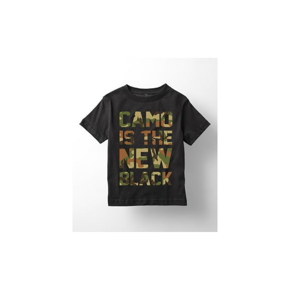 Instant Message - Camo Is The New Black-YOUTH SHORT SLEEVE TEE-L