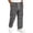 Black, variant on UDAUDU Men's Cargo Sweatpants Plaid Hiking Loose Fit Elastic Waist Drawstring Trousers Casual Fall Lightweight Sweatpants with Pockets Earthy Yellow XL