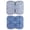 Blue, variant on CoreLiving Silicone Owl Ice Cube Mold, Fun Owl Shaped Ice Cube Trays for Whiskey Cocktails, Large Slow Melting Reusable Green Flexible Ice Sphere Maker, 1 Count