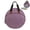 Purple, variant on Embroidery Project Bag, Round Cross Stitch Storage Case, Double Layer Needlework Supplies Organizer for Floss and Tools, Portable Sewing Craft Gift for Mothers Day