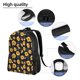 thumbnail image 5 of Disketp Royal Blue Plaid Sunflower Mochila Unisex de Apertura Lateral Completa, Mochila para Laptop para Escuela, Trabajo y Viajes, 5 of 8