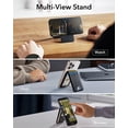 thumbnail image 4 of ESR MagSafe Wallet | 5‑Card RFID‑Blocking Holder & Adjustable Stand | Compatible with iPhone 12‑17 Series (Excl. Mini) & Select Samsung | Black Carbon Fiber, 4 of 9