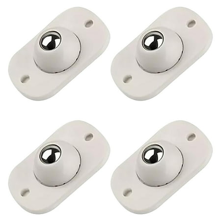 

kakina CMSX Clearance A Set of 4PCS Storage Box Bottom Pulley Can Rotate 360 Degrees Small Wheels