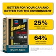 thumbnail image 4 of (2 pack) Chevron Havoline Lifelong 5W-30 Full Synthetic Motor Oil, 6 Quarts (Smart Change Box), 4 of 11