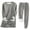 Gray 2 pieces sets, variant on Womens Plush Sweatsuits Set Holiday Usmixi Womens Fleece Sweatshirt Sets Warm Thickened Soft Plush Lined Drawstring Jogger Pant 2 Piece Outfits Casual Solid Homewear Lounge Sets Up to 65% off