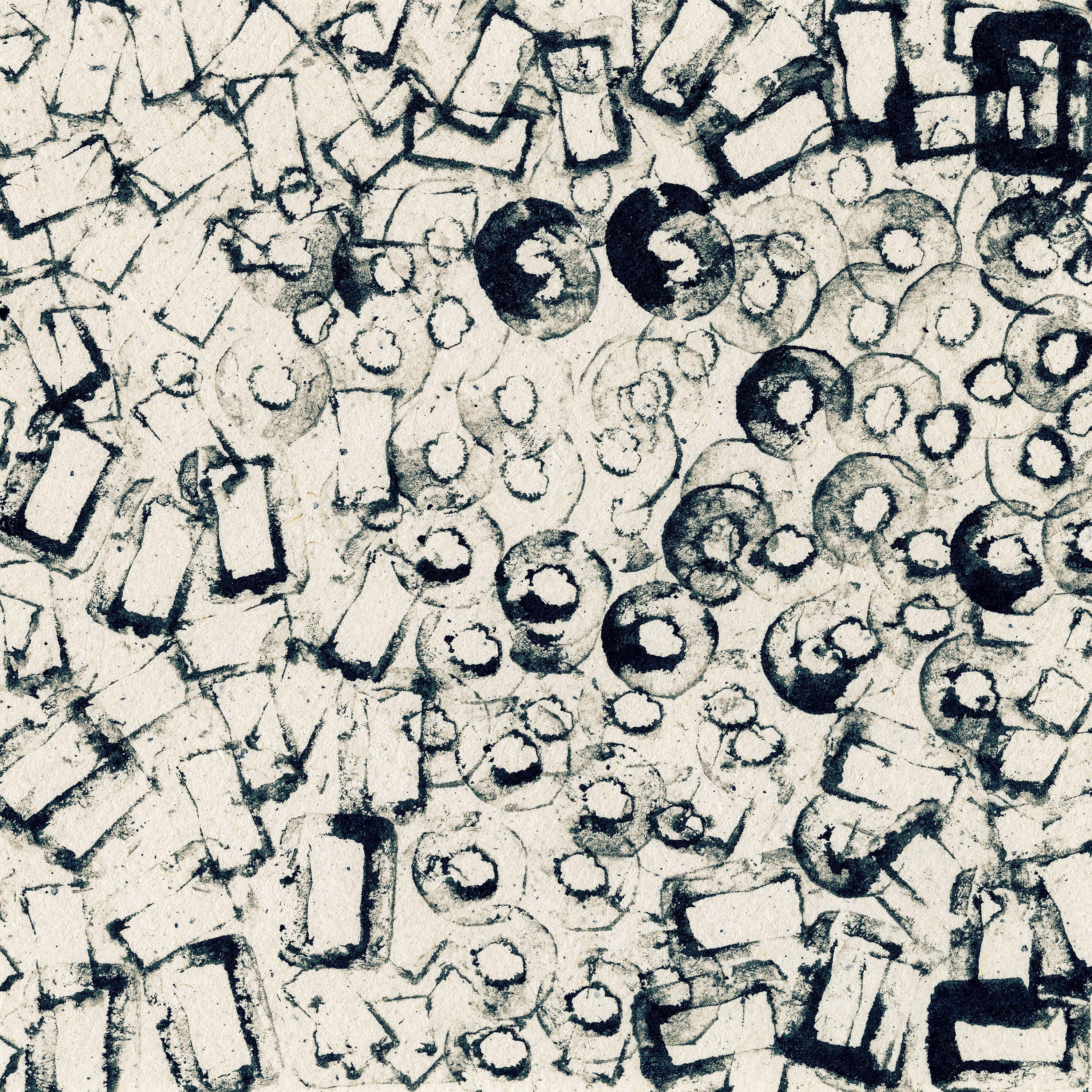 "Broken Components" Painting Print on Wrapped Canvas