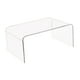 thumbnail image 3 of Mesa de centro de acrílico, mesa auxiliar, decoración, muebles de acrílico, mesa de piso multiusos para 45x30x30cm, 3 of 9