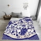 thumbnail image 5 of Balery Blue And White Porcelain Pattern Manta de Felpa Suave y Acogedora – Cobija de Franela Aterciopelada para Cama, Lavable y Cálida para Sofá, Mascotas, Transpirable-40"x30", 5 of 7