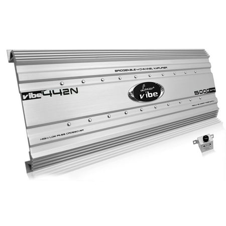 Lanzar VIBE442N Vibe 5000 Watt 4-Channel MOSFET Amplifier