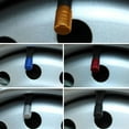 thumbnail image 6 of DSYCAR 4Pcs Silver Car Tire Valve Stems Cap Knurling Style Tire Valve Cap Aluminum Tire Wheel Stem Air Valve Cap for US Schrader, 6 of 10