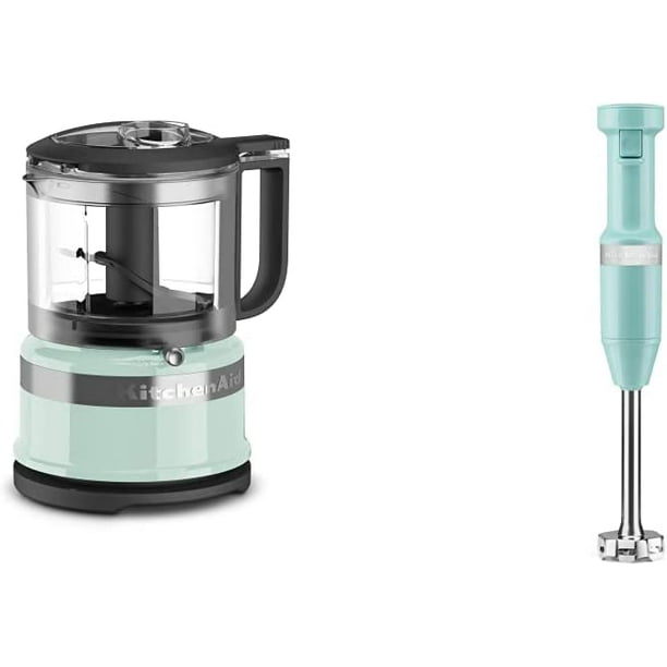 KFC3516IC 3.5 Cup Mini Food Processor, Ice & KHBV53AQ Variable Speed