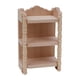 thumbnail image 3 of Estante de almacenamiento de madera para casa de muñecas, organizador de estante para casa de muñecas a escala 1:12, Mini librería hecha a mano para, 3 of 9