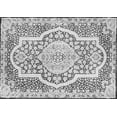 thumbnail image 1 of Ahgly Company Indoor Rectangle Medallion Gray Traditional Area Rugs, 3' x 5', 1 of 1