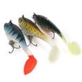 thumbnail image 1 of Señuelo de pesca, señuelo de pesca Señuelos falsos brillantes con cola T Cebo de pesca Valor inmejorable, 1 of 8