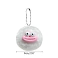 thumbnail image 3 of Sausage Mouth Pompoms Keychain Eye Catching Toy Suitable for Key Bags Backpacks Treasure Boxs, 3 of 9