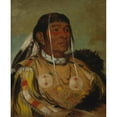 thumbnail image 3 of George Catlin 20x24 Black Modern Framed Museum Art Print Titled - Sha-Co-Pay, the Six, Chief of the Plains Ojibwa, 3 of 5