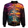 thumbnail image 3 of 2024 Chaqueta con cremallera y estampado 3D de hongos para hombre, moda informal unisex, chaqueta de manga larga con cremallera para hombre, sudadera con capucha, ropa para hombre, 3 of 4