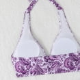 thumbnail image 4 of Warop Women's Push-Up Bikini Set, High-Waisted with Adjustable Drawstring, Supportive Swimwear for Beach, Pool, and Vacation, 4 of 5