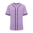 thumbnail image 5 of hengsof Kids Baseball Jersey Solid Button Down Shirts Sports Uniform for Boy Girl Softball Jersey Hip Hop Short Sleeve, 5 of 7