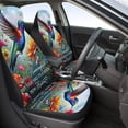 thumbnail image 2 of Hummingbird When A Hummingbird Visits Spring Seat Covers Cars, ​Car Truck SUV 2 Piec, 2 of 5
