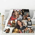 thumbnail image 2 of Flannel Blanket Tates Music McRae Nap Blanket Air Conditioning Blankets Couch Bed Office Blankets Soft and Cozy 40"X30", 2 of 6