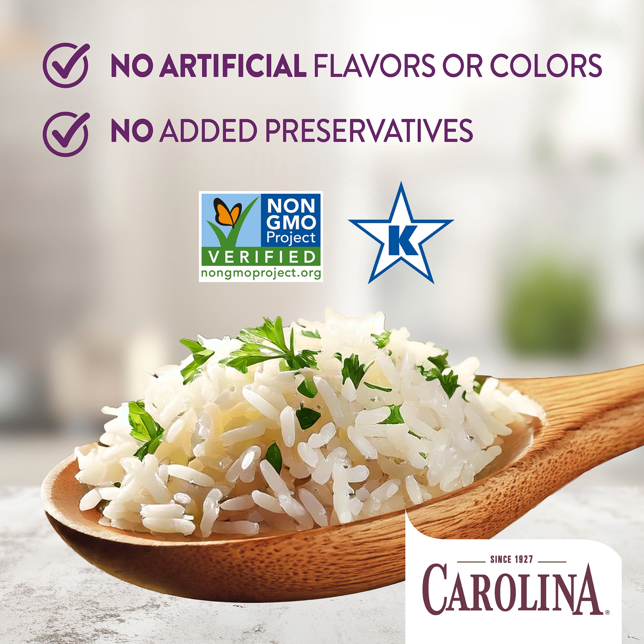 (6 pack) Carolina Ready-to-Eat Cilantro Limón Jasmine Rice, Microwaveable Rice, 8.8 oz Pouch