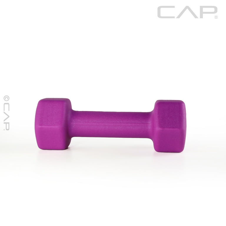 CAP 5lb Neoprene Dumbbell Magenta Single Walmart