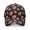 Baseballs Flames Pattern, variant on Baseballs Flames Pattern Print Baseball Cap,Adjustable Snapback,4.7in Crown,2.7in Brim,One Size Fits All