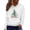 White, variant on Hoodie Women Black Women's Soft Hoodie Casual Loungewear Everyday Comfort Sweatshirt for Women L