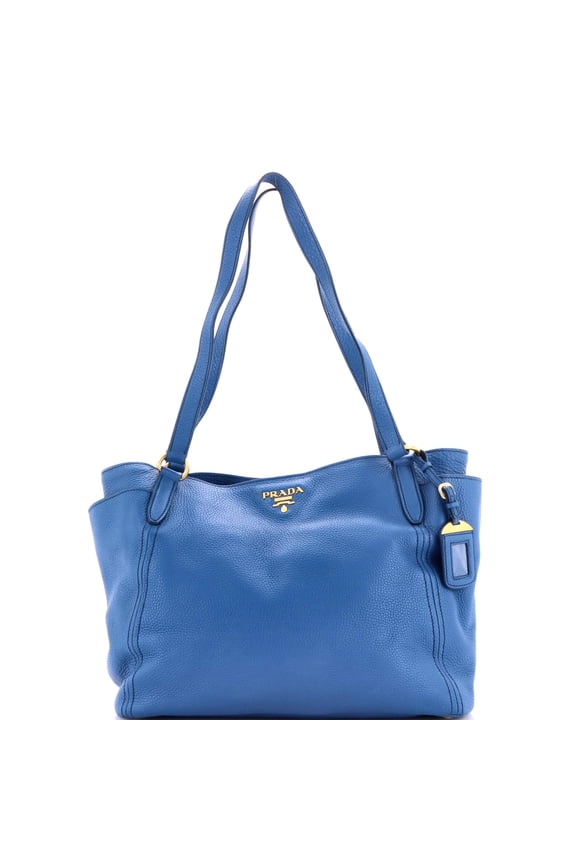 Pre-Owned Side Pocket Convertible Tote Vitello Daino Large By Rebag