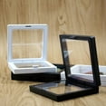 thumbnail image 3 of White Transparent Suspension Display Cases Jewelry Box Necklace Storage Holder, 3 of 7