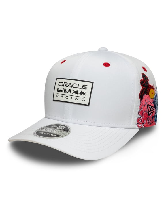 Oracle Red Bull Racing F1 Team New Era Unisex Japan 9Seventy Stretch Snap White Hat 2025