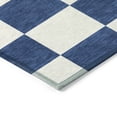 thumbnail image 3 of Addison Rugs Chantille Indoor/Outdoor Transitional Geometric Navy Machine Washable Rectangle Rug, 5' x 7'6", 3 of 8