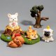 thumbnail image 5 of Gwong Decoración hogareña Lindo diseño animal diseño modelo de resina miniatura Molde de la exhibición de la decoración de la oficina del hogar Gwong 21059843, 5 of 7