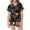 A-Dark Gray, variant on Shadoumai Big Teen Halloween Pajamas Silk Button Up Ghost Print Short Sleeve Button Shirt Shorts Pajama Set Comfy Home Clothes Sleepwear for Teens