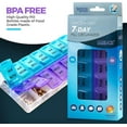 thumbnail image 6 of MEDca Weekly Pill Organizer, Twice-a-Day, 1 Pill Organizer Extra Large, 6 of 9