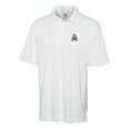 thumbnail image 2 of Men's Cutter & Buck White Marshall Thundering Herd DryTec Genre Textured Solid Polo, 2 of 3