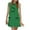 Green, variant on Summer Dresses for Women 2025, Women's Summer Sleeveless Mini Dress Casual Bow Crewneck Loose Knit Tank Dresses With Pockets(Green,L)