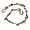 thumbnail image 1 of ESPLANADE Brass Chain with Hooks for Hanging Bell Diya Deepak Bells - Length 2 Feet (24" Inches) - Golden (‎Brass/Chain/2-Feet) (‎‎Brass/Chain/2-Feet), 1 of 5