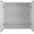 thumbnail image 5 of Tuhome Portofino 150 Wall Cabinet, Double Door, Two External Shelves, Two Interior Shelves -White, 5 of 10