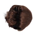 thumbnail image 4 of Peluca corta marrón para hombre, pelo falso liso y corto, peluca completa sintética Natural para fiesta de Halloween, disfraz de Cosplay, 4 of 12