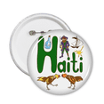 thumbnail image 1 of Haiti National symbol Landmark Pattern Round Pins Badge Button Emblem Accessory Decoration 5pcs, 1 of 2
