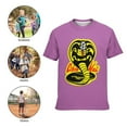 thumbnail image 5 of Cobra Kai T-Shirt for Boys Girls, Kids Novelty Crew Neck Tops, Lightweight Short Sleeve Tee, XS-XL, 5 of 9