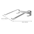thumbnail image 2 of RENACLIPY 1Pcs Laptop Riser for Desk with Anti-slip and Anti-scratch 10.2X9.8X2.6in, 2 of 8