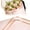 Pink, variant on 20 Sheets Flower Wrapping Paper - 22.8 x 22.8 inch Border Water-Resistant Floral Bouquet Wrapping Paper,Florist Supplies Packaging Paper for Wedding Birthday Gift DIY(Orange)
